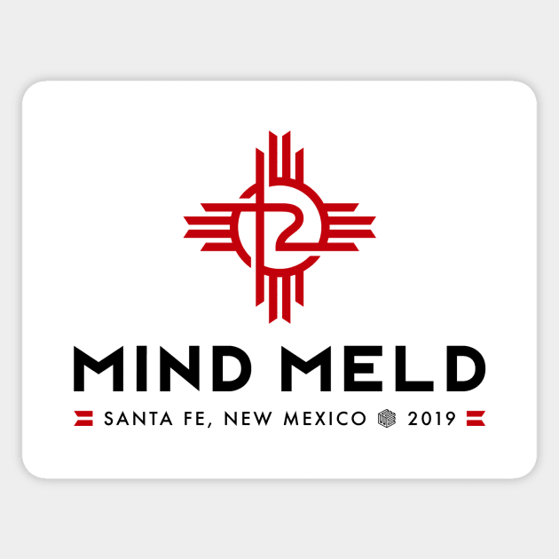 Mind Meld 12 (Primary) Sticker by ElicitShirts